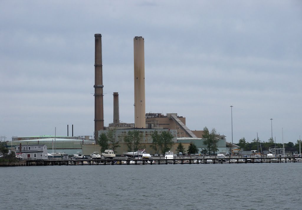 Salem Harbor Power Station by Jon Platek