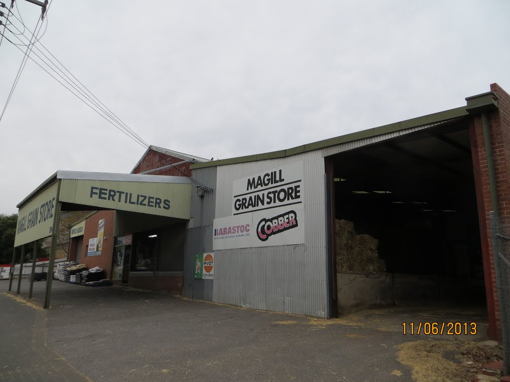 1923 Old J. Kermode Magill Grain Store & Chalf Merchants, at 574 Magill Road in MAGILL, on 11-06-2013 by Peter John Tate,