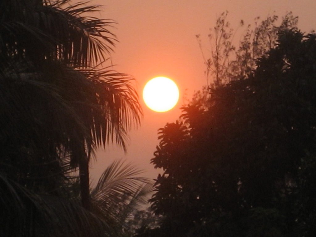 Sun set, JU by Mir Abul Kashem