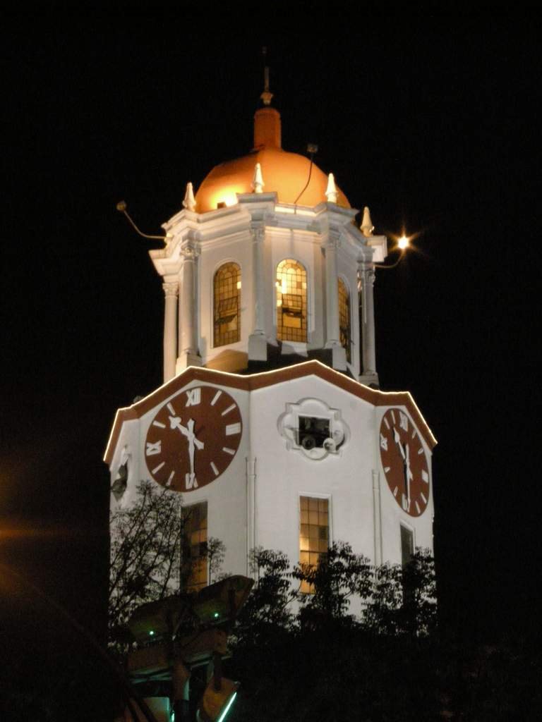 Manila City Hall Tower (Night) by Tin from TAIWAN