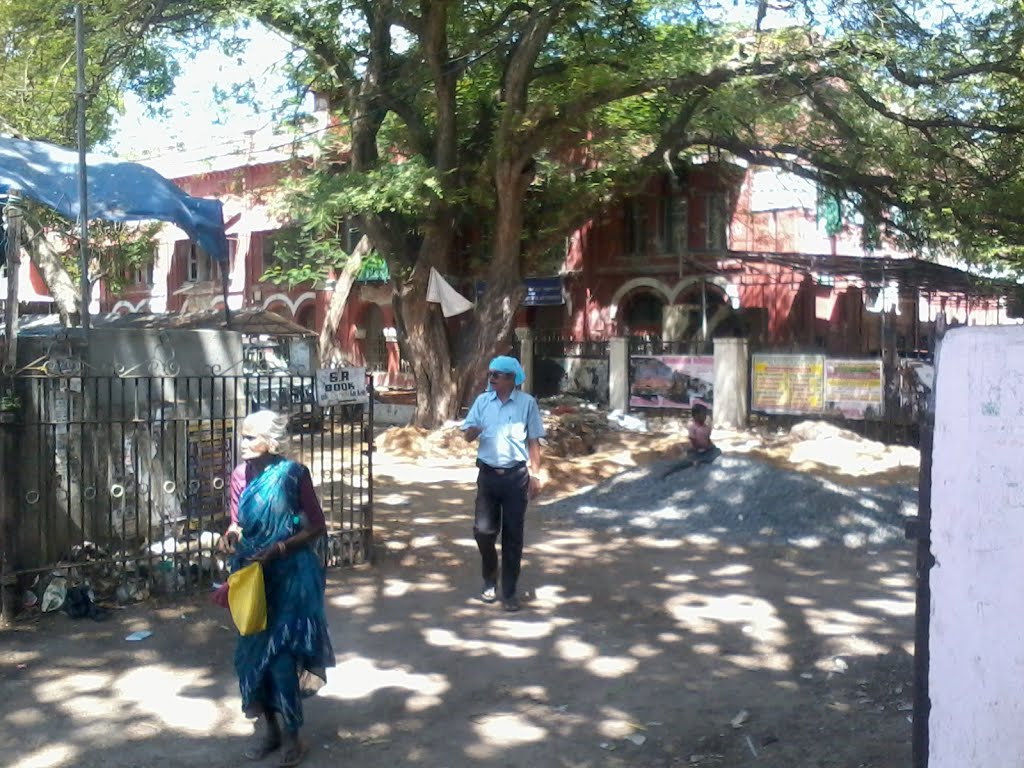 CHEPAUK WALAJA ROAD VIEW by J ELANGOVAN