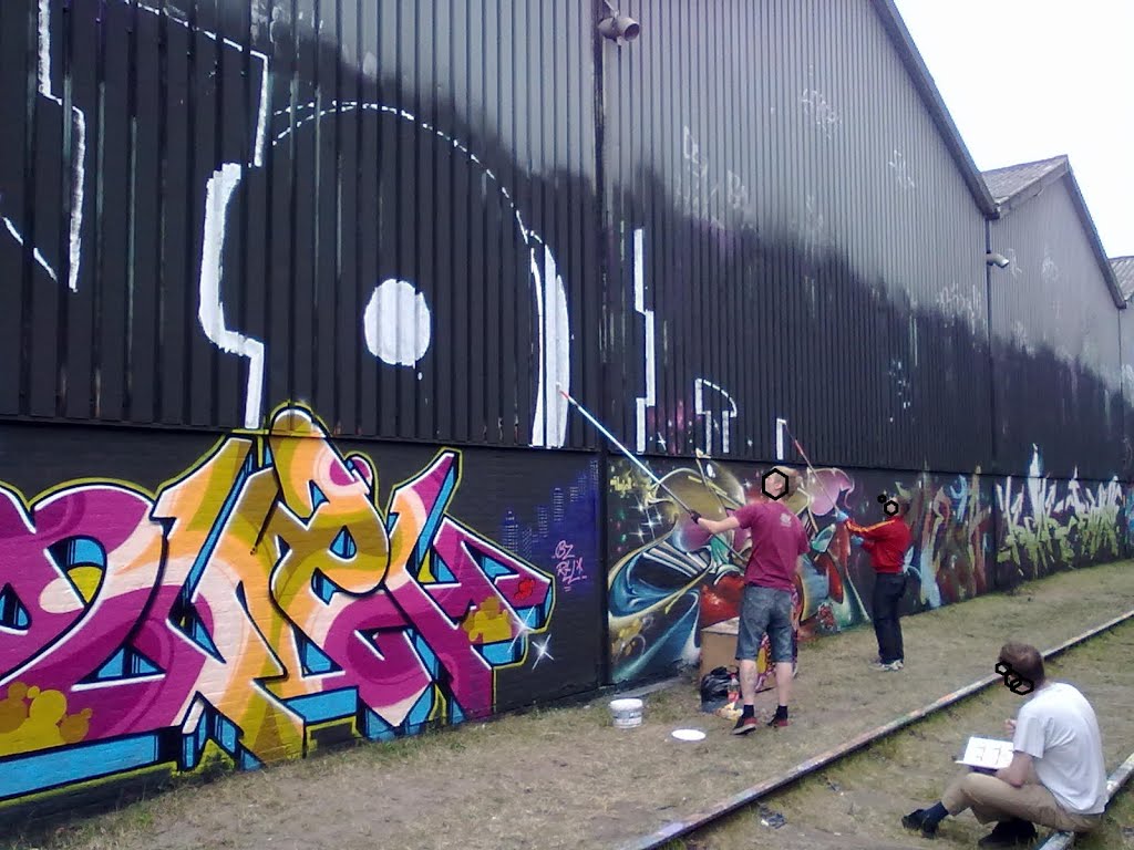 Graffiti Den Bosch 1 by klankbeeld