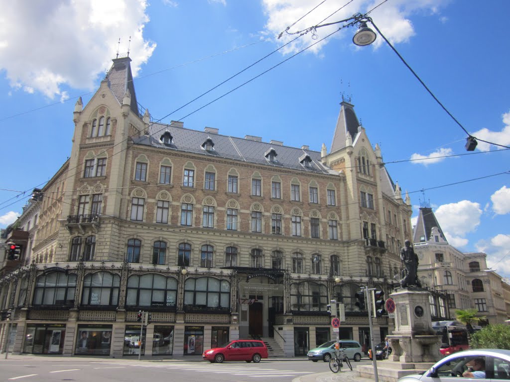 Vienna - Margareten Courtyard (1884) by MalteLauridsBrigge