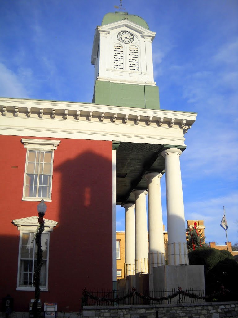 Jefferson County Courthouse, 100 East Washington Street, Charles Town, WV, built 1836 by Midnight Rider