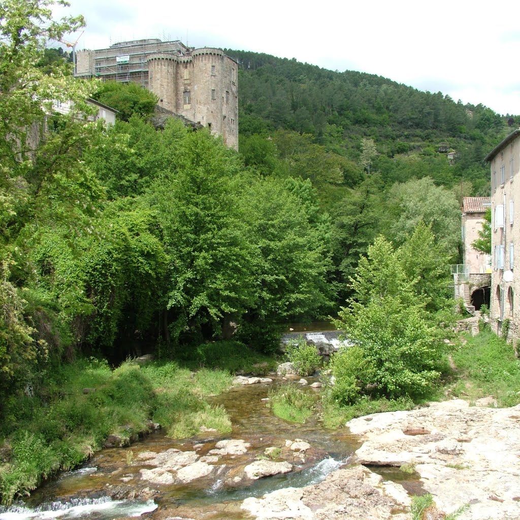 Largentière, France by A Shropshire Lad