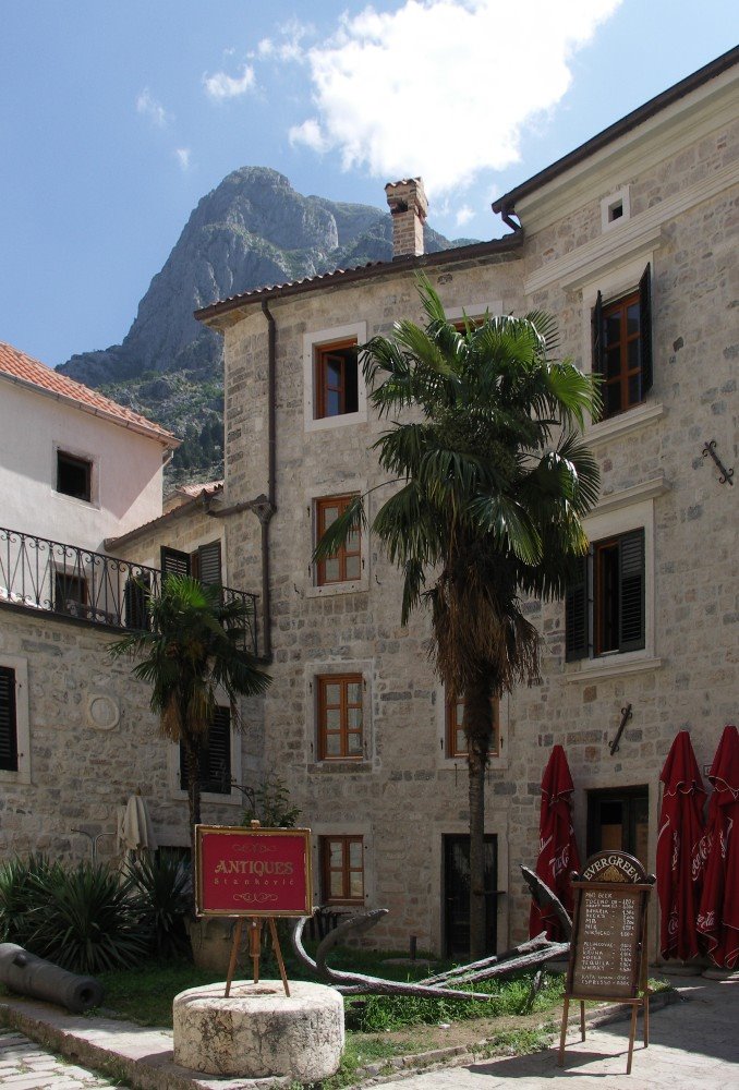 Small square in Kotor by Mitmount