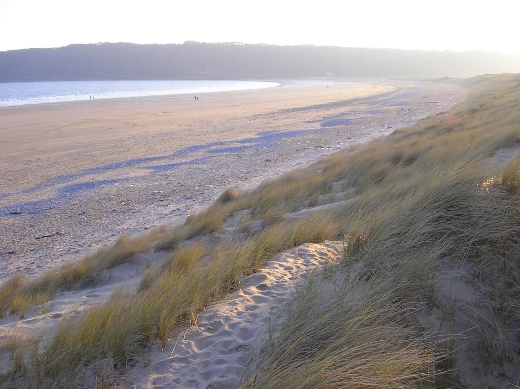 Oxwich Bay At Sunset by Jb89