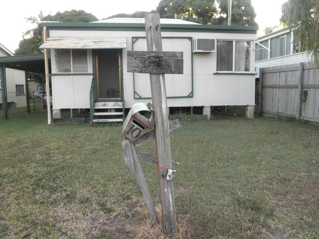 Letterbox -slightly intoxicated maybe? Australia. by Denise+Terry