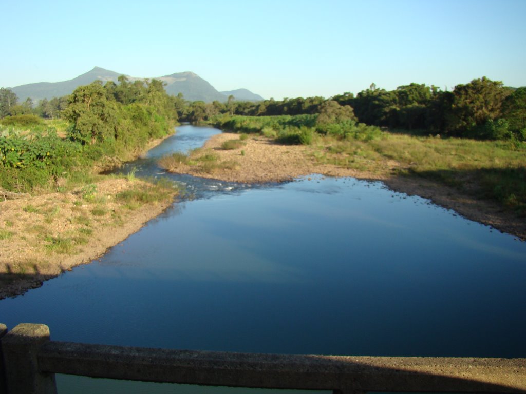 Vista de cima da Ponte do Balneario Maquiné-RS PCRAPAKI by Paulo Cesar Rapachi