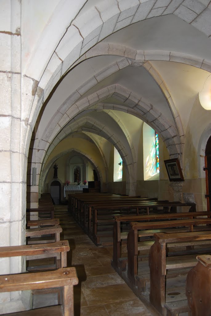 Eglise de Saint-Dizier-l'Evêque by Chevrolet André (Papoudede)