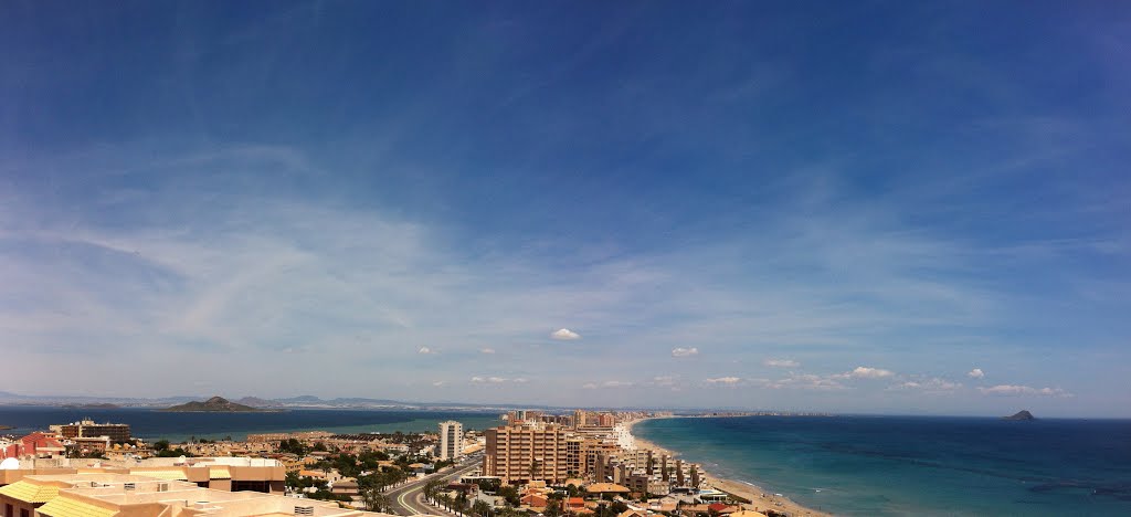 La Manga desde el Monte Blanco by Tiopelos