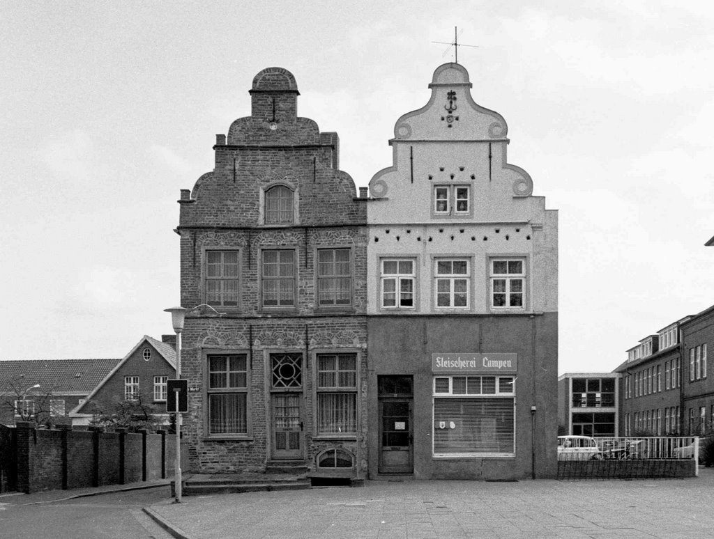 Norden Marktplatz; etwa 1976 by Hinrich