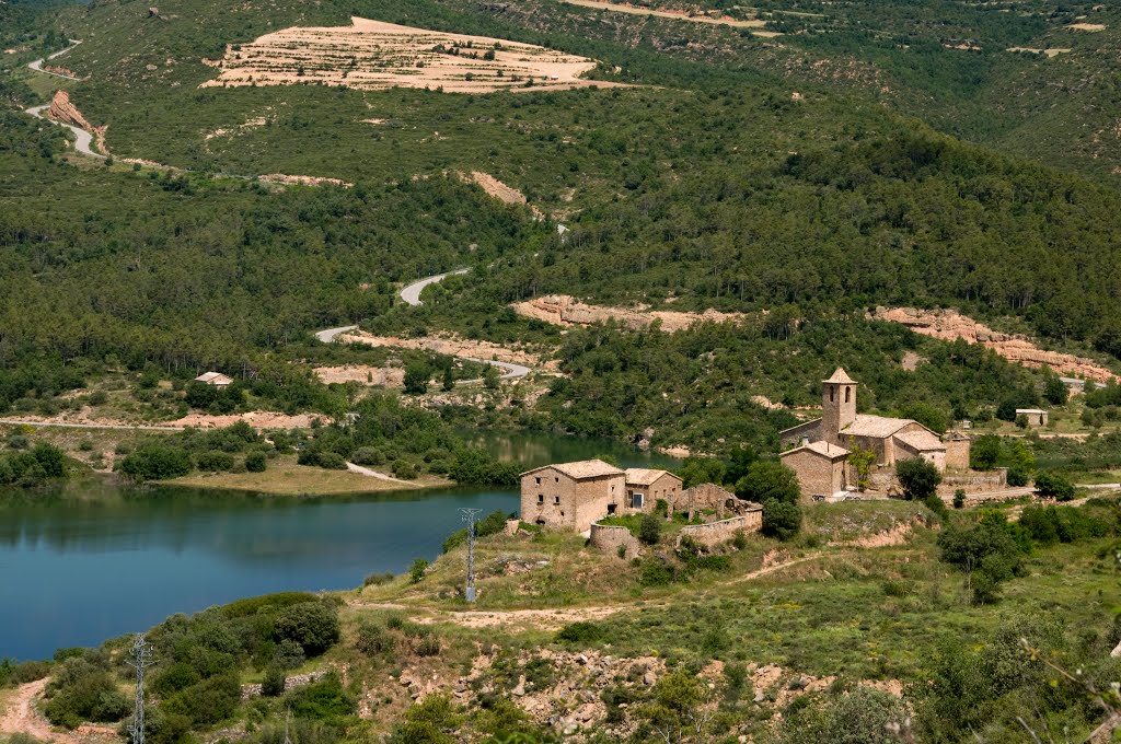 LA TORRE DE RIALB, SANT GIRVÉS I SANTA EULALIA AL FONS by Antonio Saez Torrens