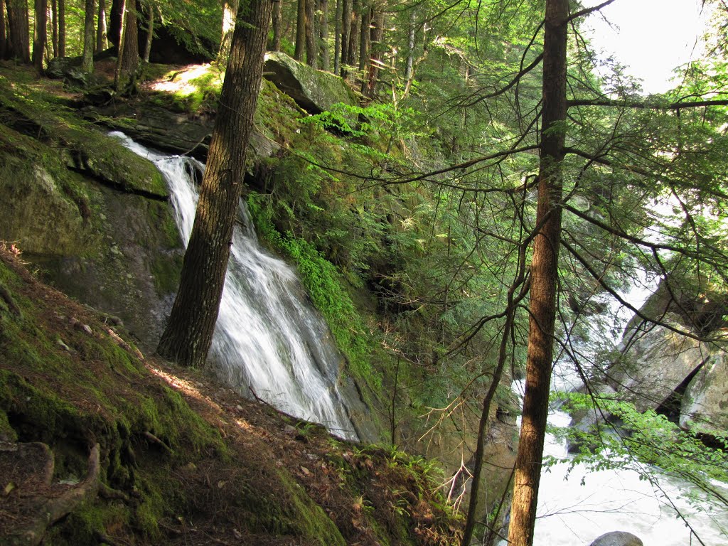 Cavendish Gorge; Tributary Falls (~30') by Chris Sanfino