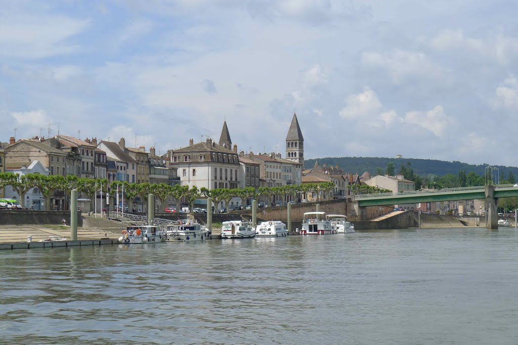 France, Tournus, port de plaisance by PAFSIDES