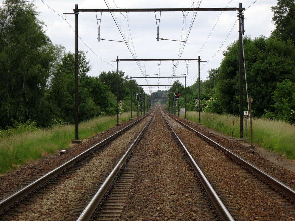 Spoorweg Oud-Heverlee by Geert Budenaerts