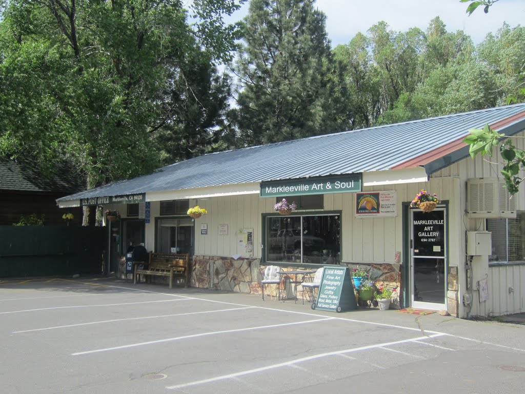 Markleeville, California US Post Office by Ranger Mosby