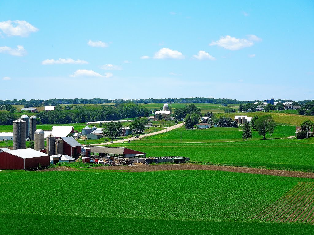 Farms near Ashton by Corey Coyle