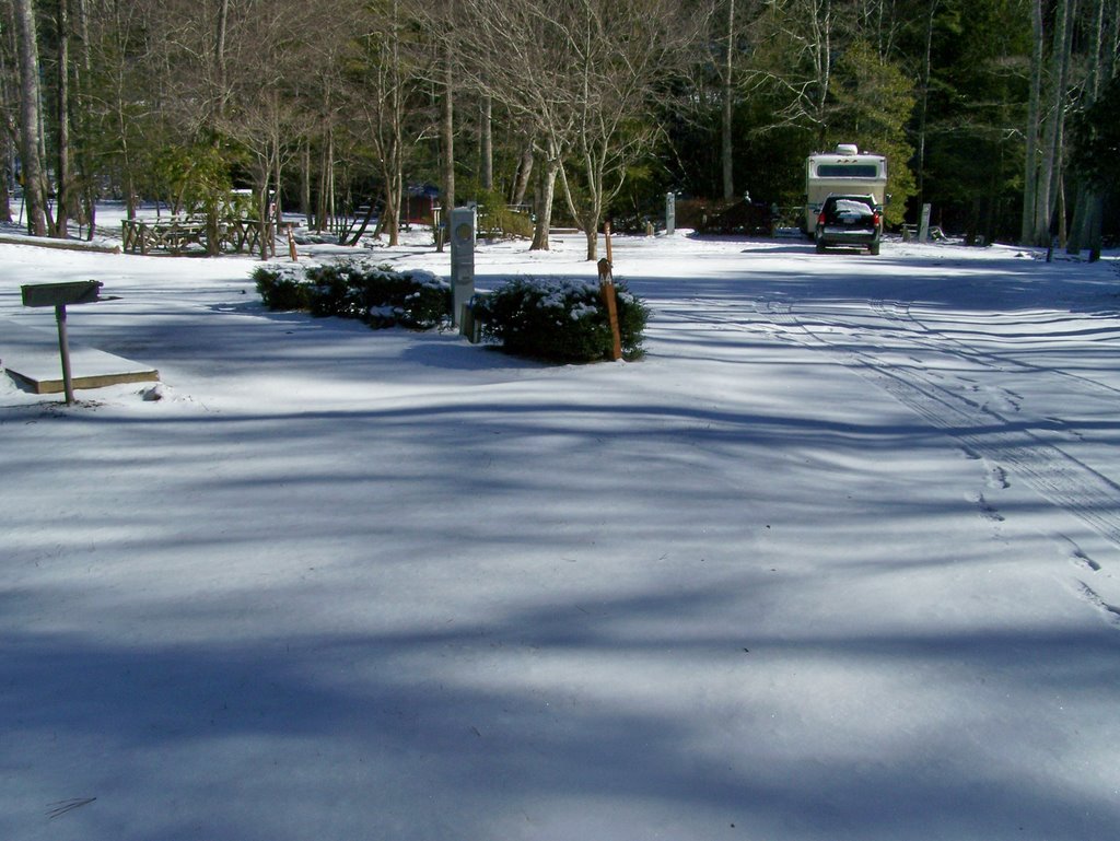 Snow at Enota Campground by Dylan Edward Mulliga…