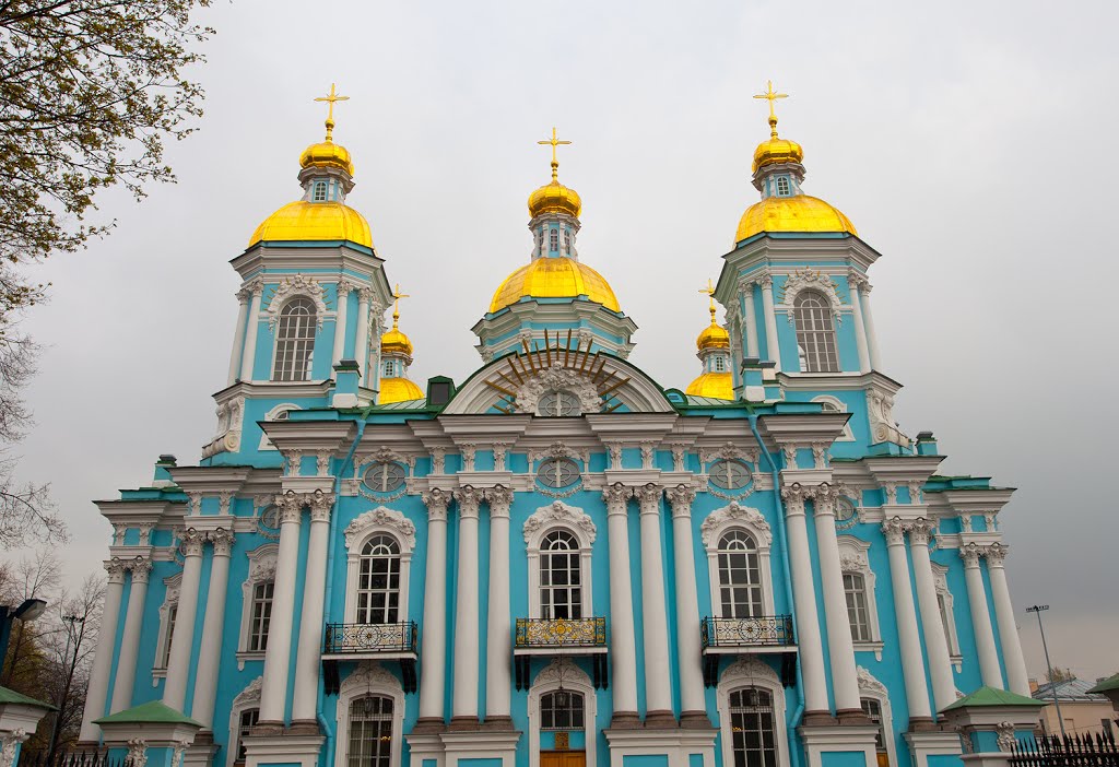 Beautiful St. Nicholas Naval Cathedral by S.M Tunli - tunliweb.no