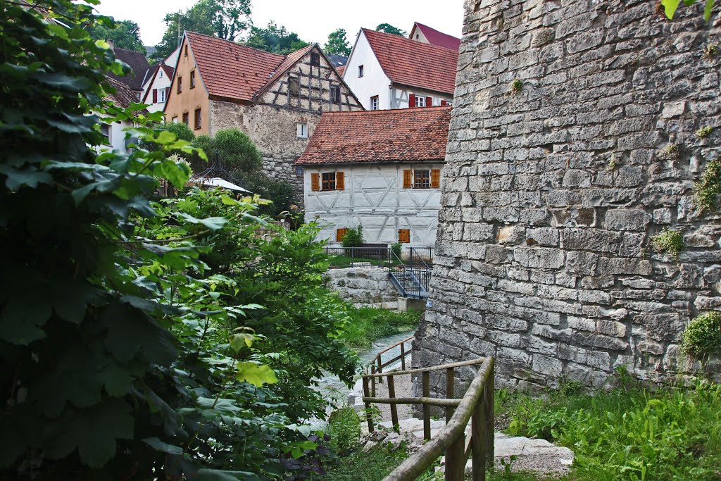 Gräfenberg Kalkbach im Stadtgraben by Contessa