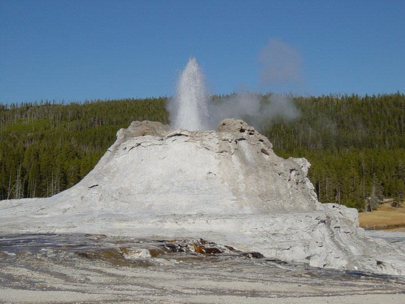 Yellowstone 10-03 - 27 Castle Geyser 2 by Chris Hood