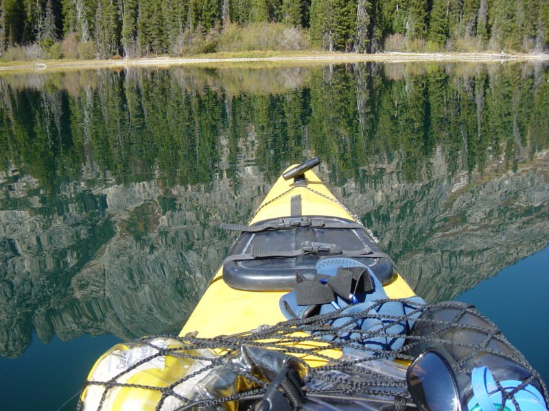 Yellowstone 10-03 - 45 Reflection in Jenny Lake by Chris Hood