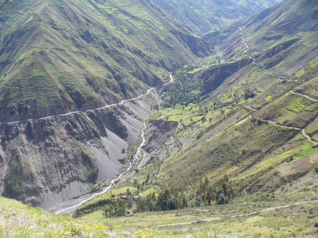 Carretera Qano Huanta by Lino Huamán Mejía