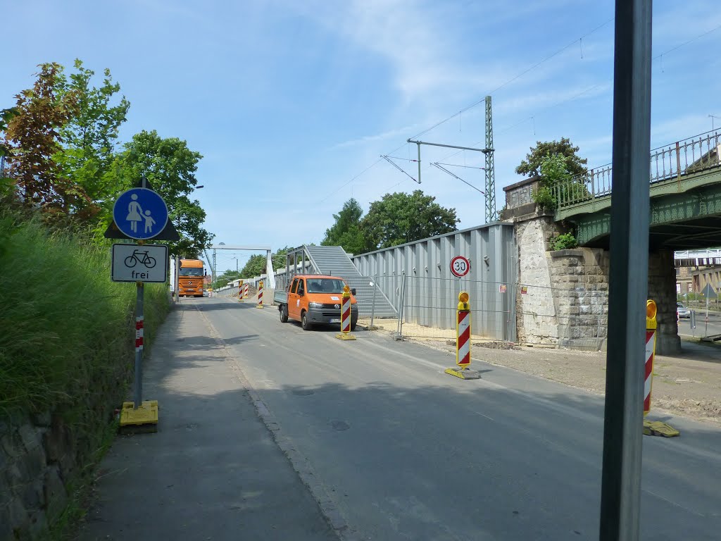 Leipzig,ein neuer S Bahnhaltepunkt wird eingerichtet,Zweinaundorfer -Abzweig Am Güterring by KADIBILD