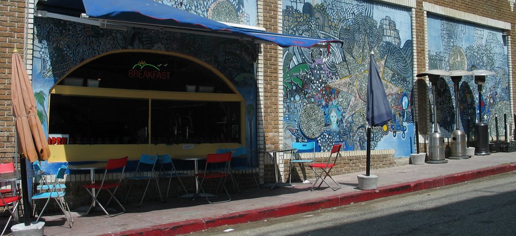 Venice Beach Dudley Ave, Mosaic Wall by SuZi Zimmermann