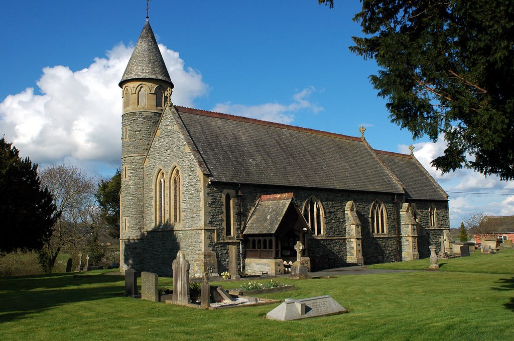 St Tysilio's Church by Keith Bellis