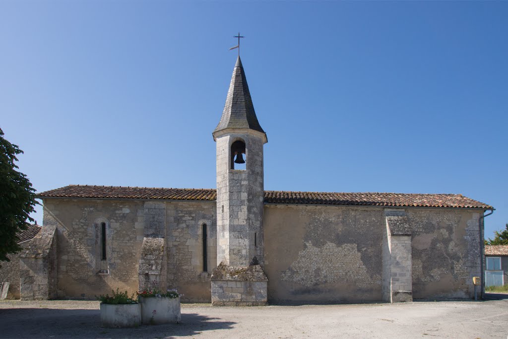 Église Saint Maurice de SAINT MAURICE de LAURENCANNE - 17130 by Pierre THIBAULT