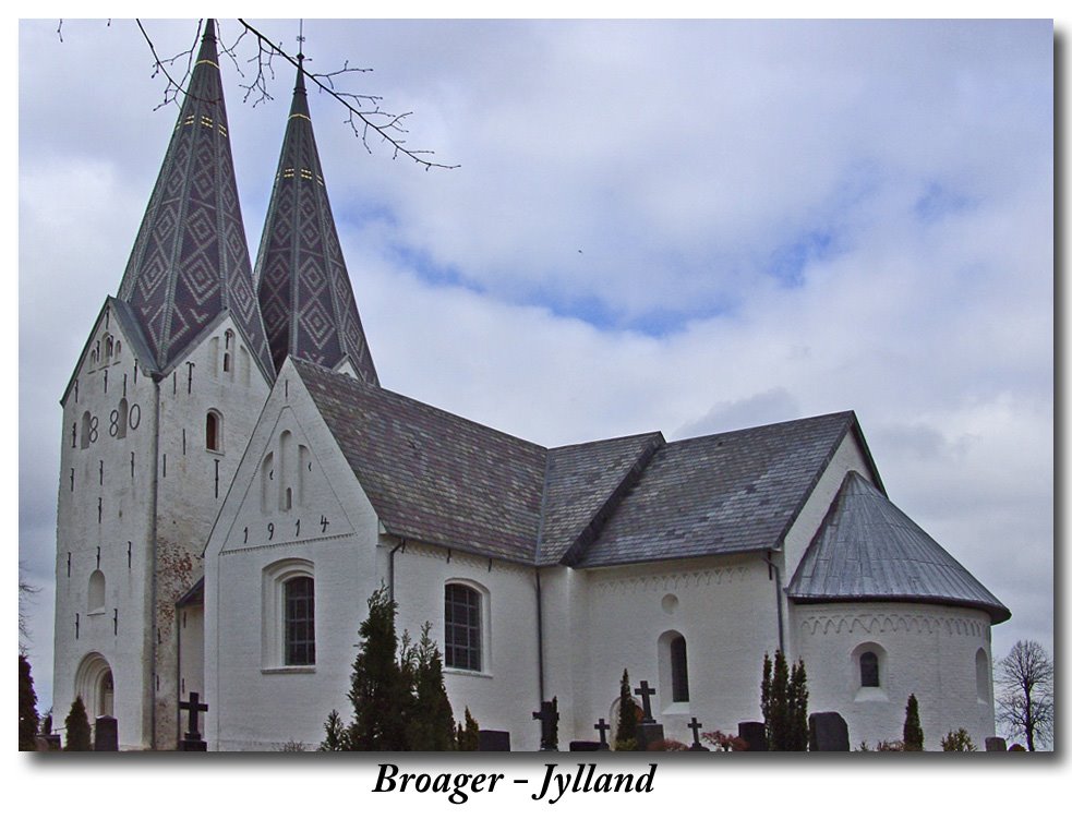 Broager kirke - Sønderborg by Claude David