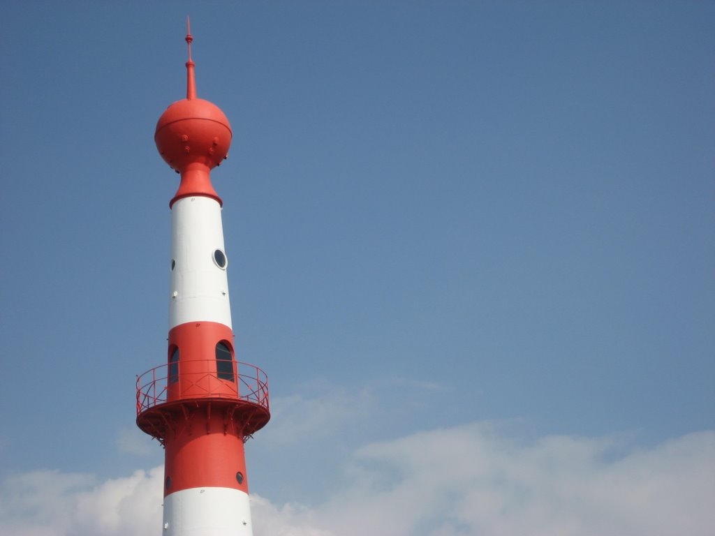 Unterfeuer "Minarett" an der Kaiserschleuse by Schubi-Uetersen