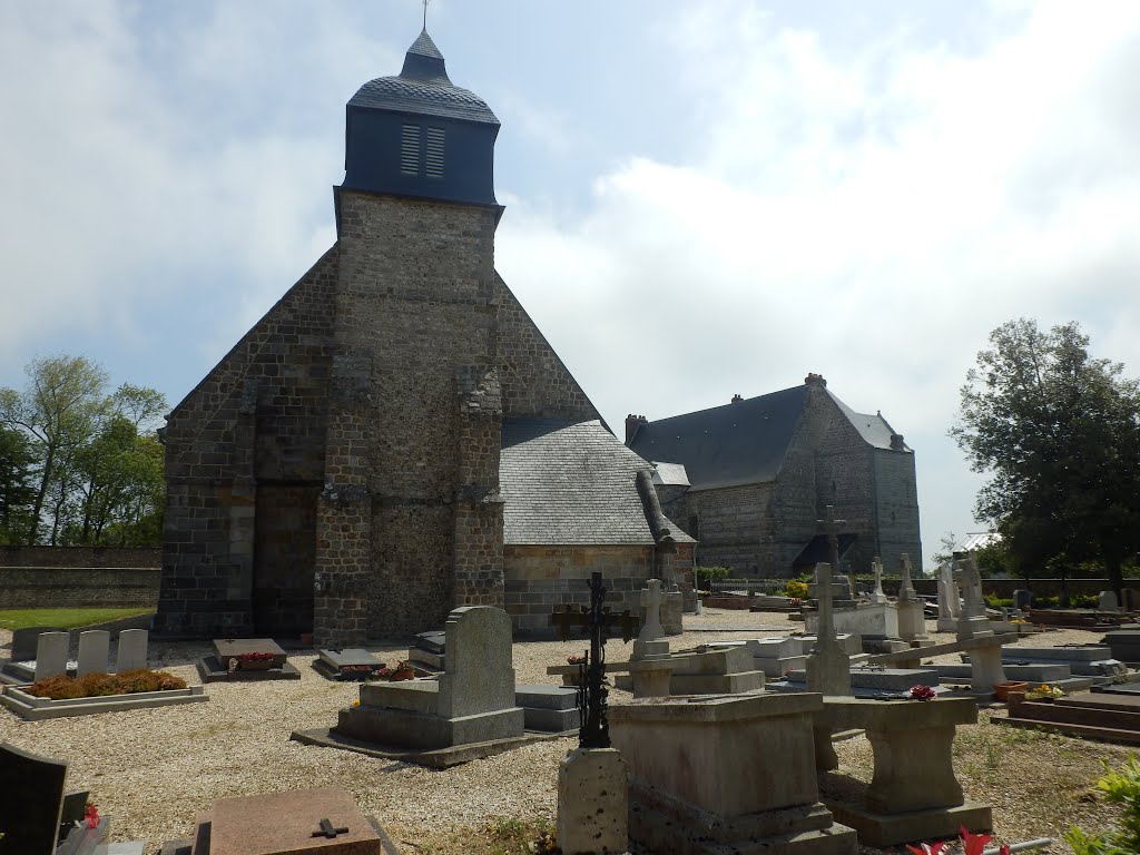 L'eglise et le manoir by Titia