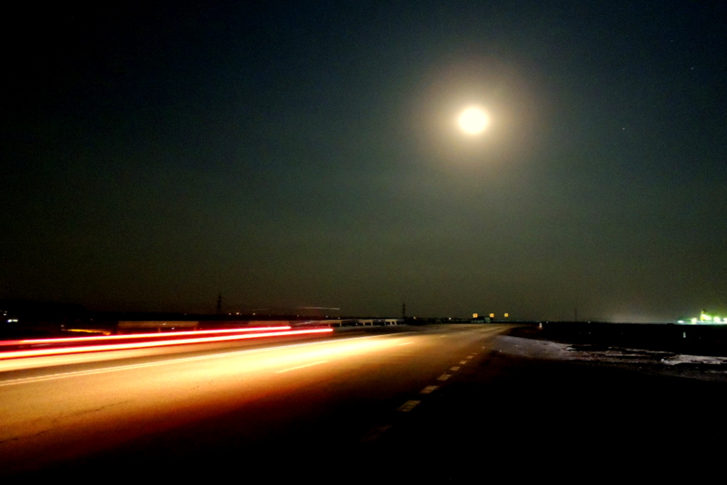 Trafic pe luna plina / Traffic on the full moon by STEPA