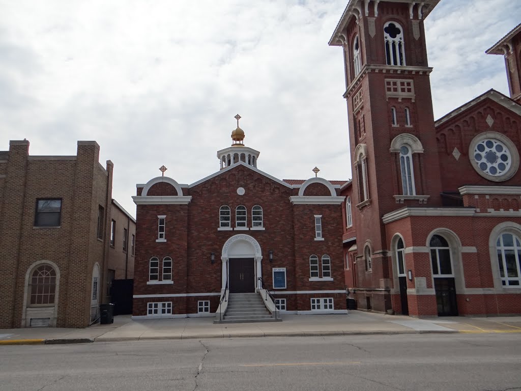 St Demetrios' Greek Orthodox Church in Waterloo IA by Gino Vivi