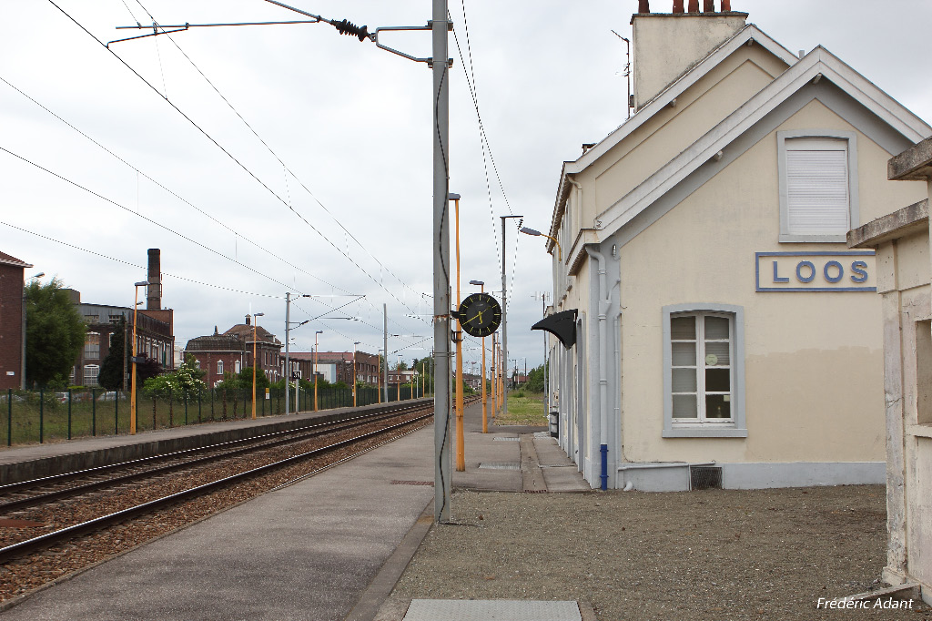 LA GARE DE LOOS by Frédéric Adant