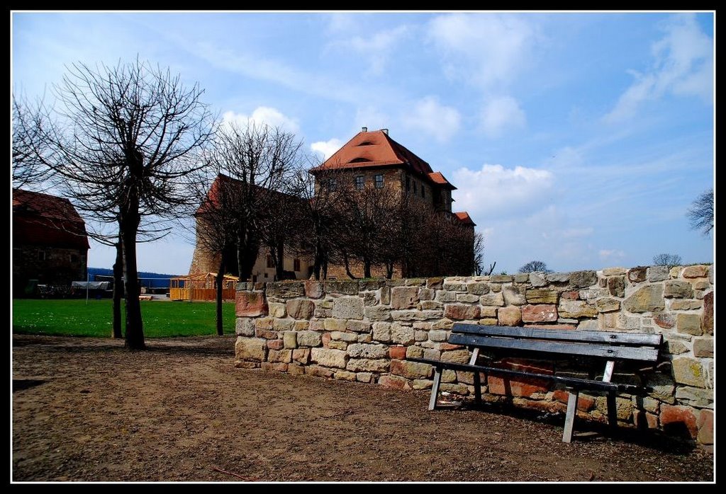 Wasserburg Heldrungen by Angelika