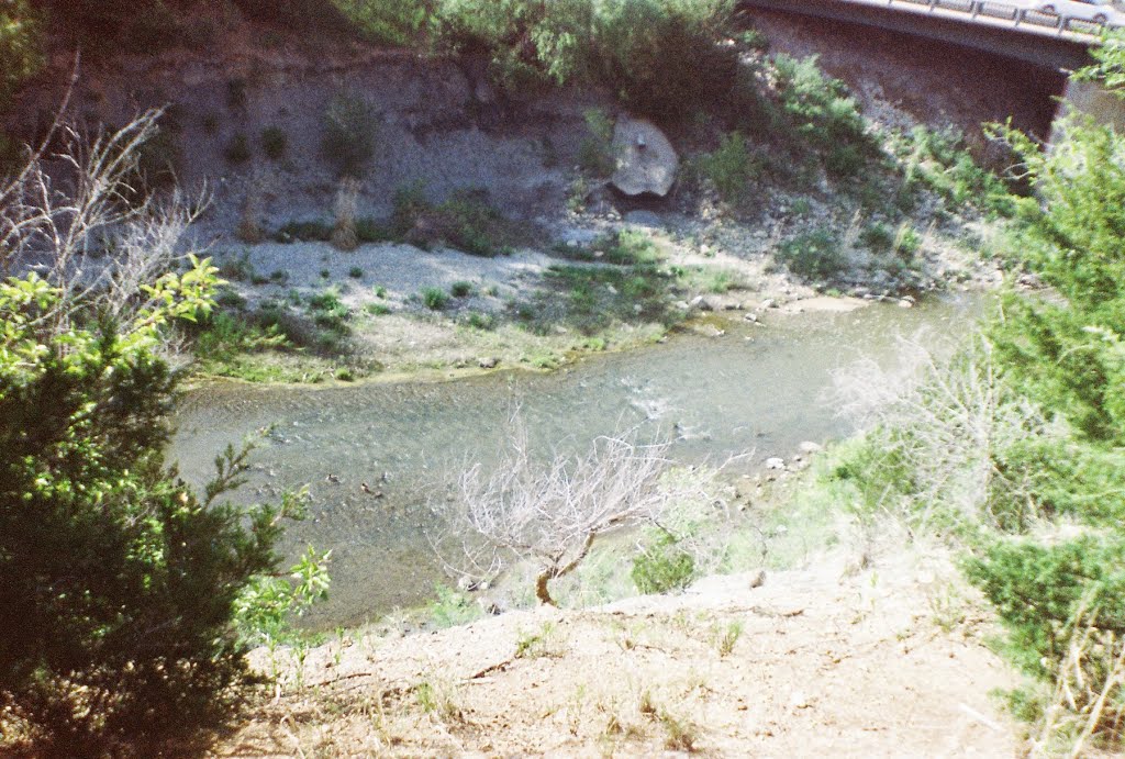 Smokey Hill River, Culvert Near Bridge by "Teary Eyes" Anderson