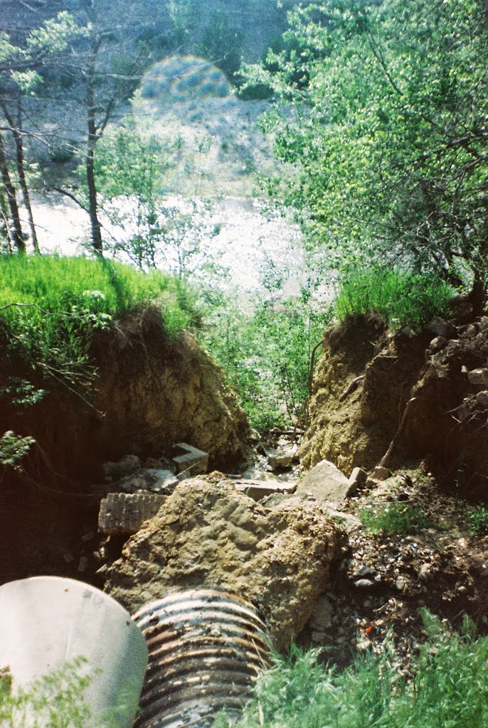 Smokey Hill River, Two Drains by "Teary Eyes" Anderson