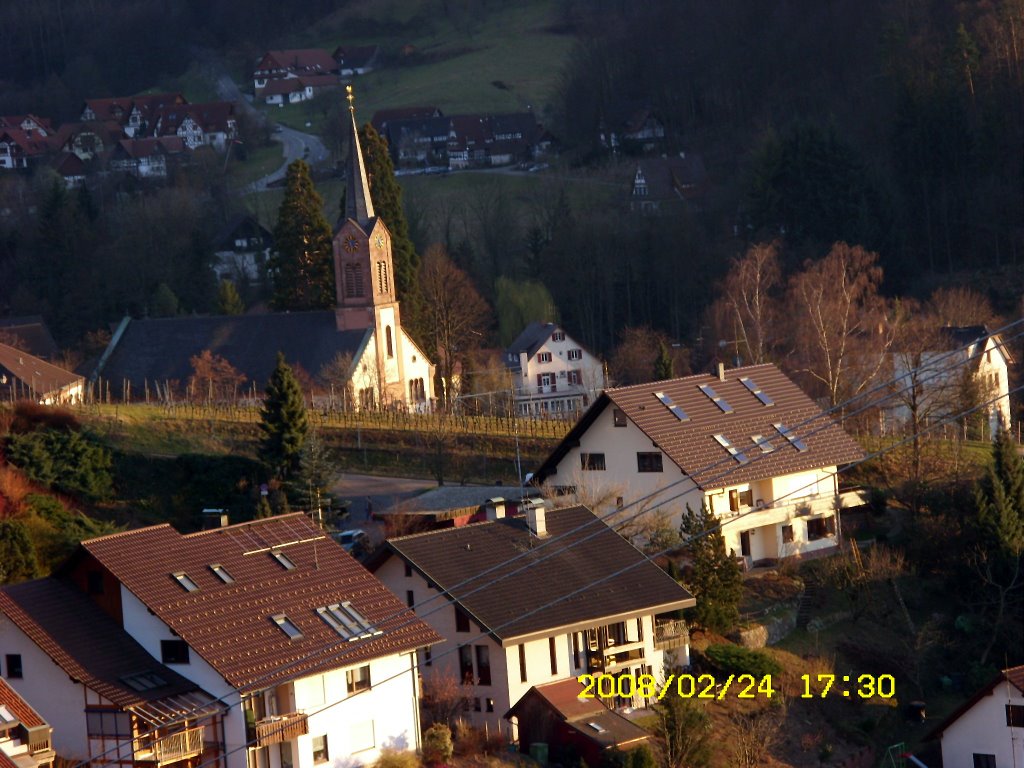 Blick auf Blick auf den Rebblick in Sasbachwalden by snahi