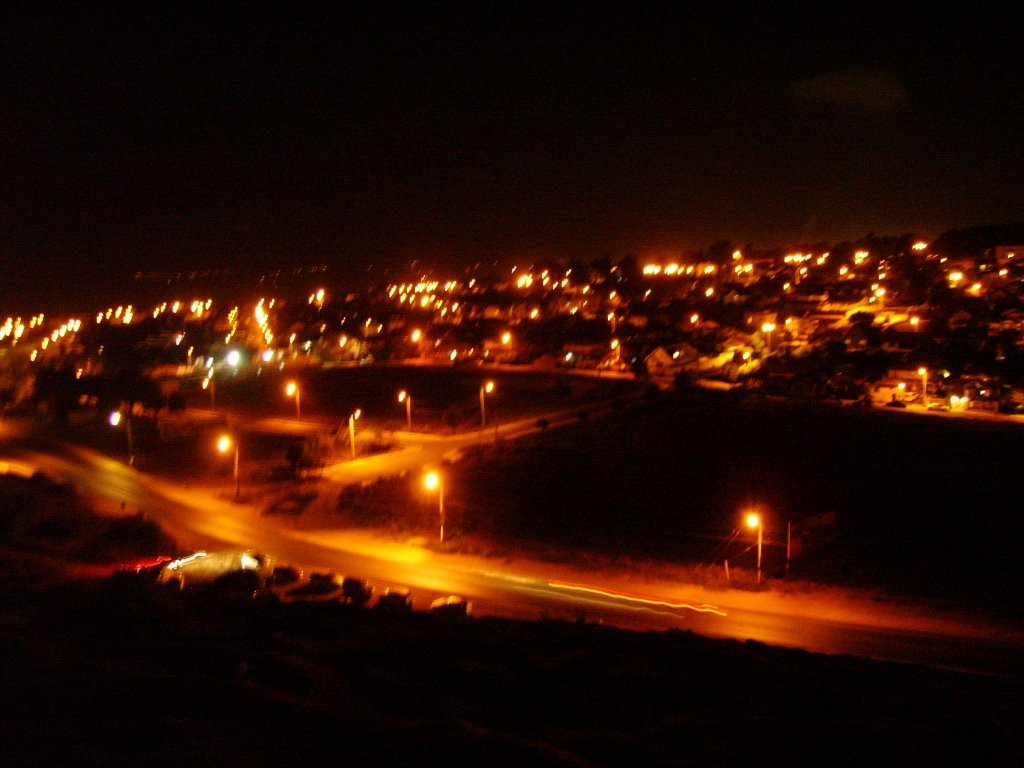 Vista de la bahia de valparaiso by bothi