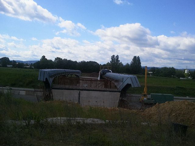 Baustelle A30, Eidighausen, Brücke Im Meerbruch (Juni 2013) by BMW507