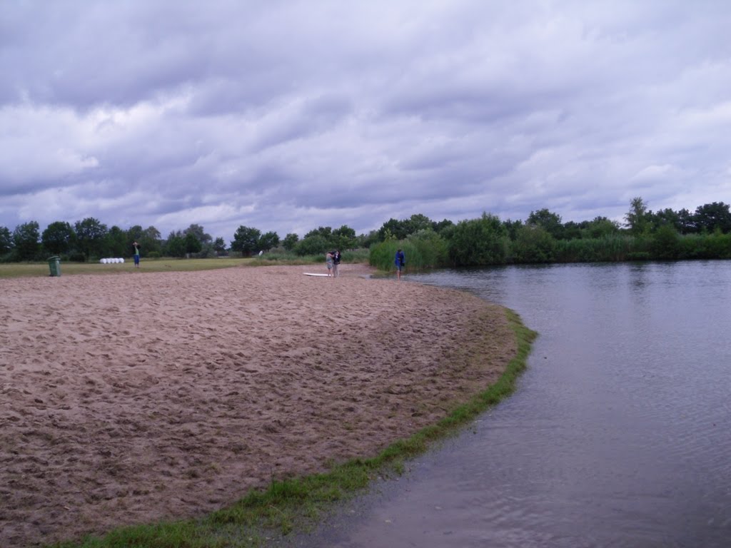 Sandstrand Marina Mehlbergen by Pommes - Peter