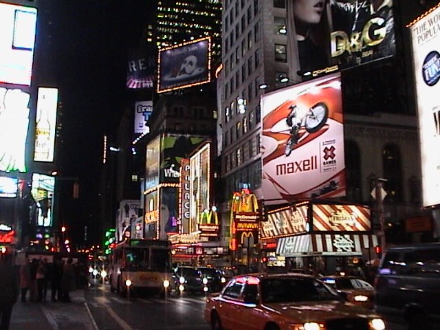 Times Square by Iván Abella