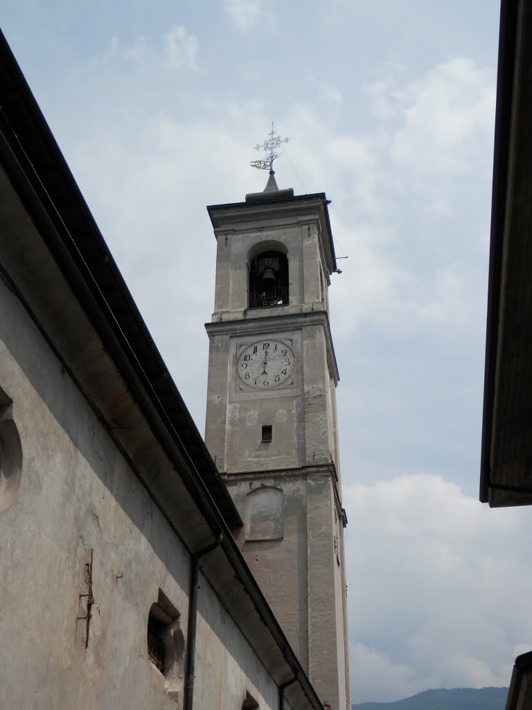 Campanile della parrocchiale di Demonte by Vaiale