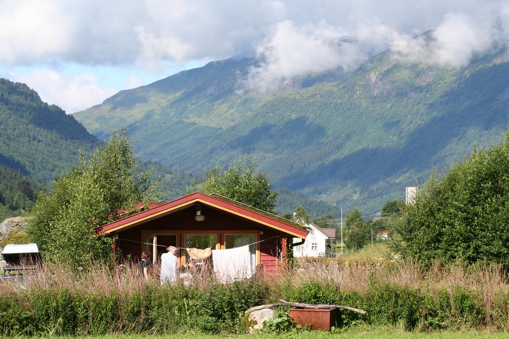 At camping Viksdalen by Klaas Jan Gebauer