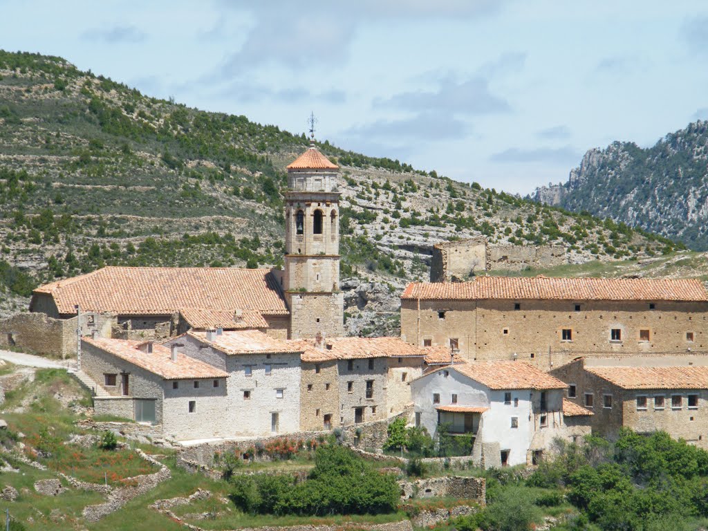 CAÑADA DE BENATANDUZ (TERUEL) IGLESIA DE LA ASUNCION by JOSE LUIS OROÑEZ