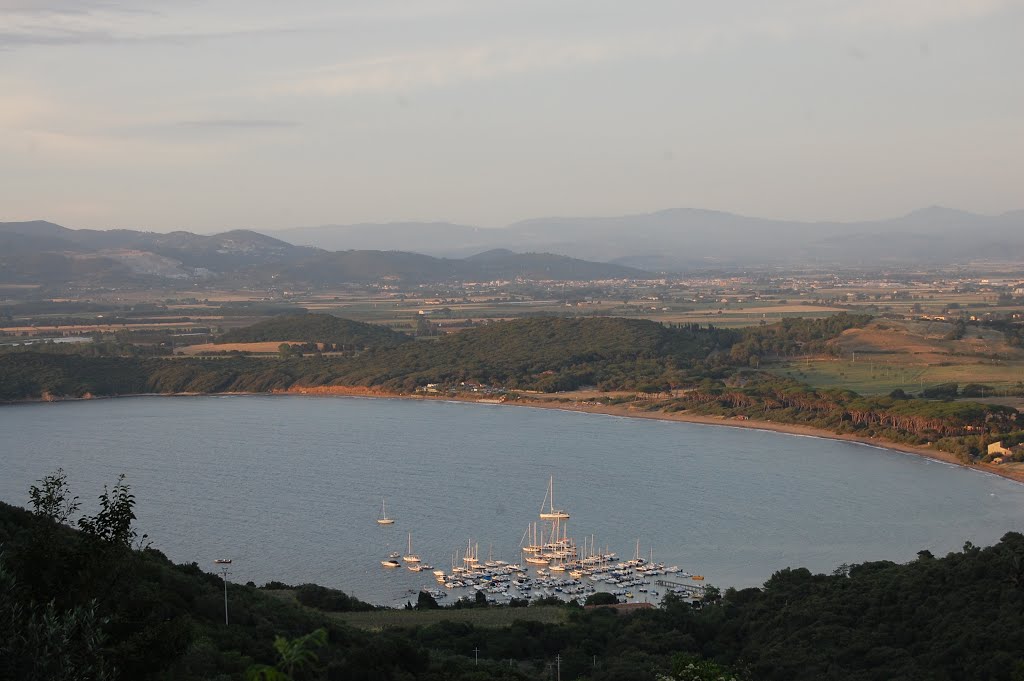 GOLFO DI BARATTI VISTO DA POPULONIA. ULTIMI RAGGI DI LUCE (DEDICATA A ISSIMA) by buffylaura